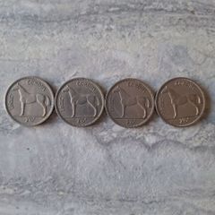 Irish Half Crowns x 4