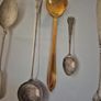 Pretty Brass coloured coffee/tea spoons Image 5