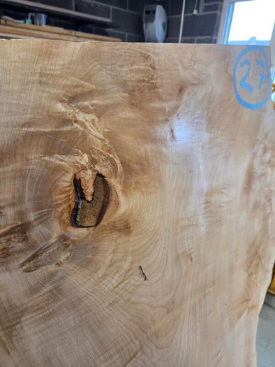 Live Edge Sycamore Slab