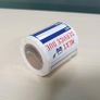 Oil service reminder sticker. Image 5