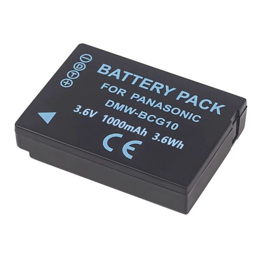 1000mah Dmw-bcg10 Bcg10 Bcg10e Battery For Panasonic Lumix Dmc-3d1 Dmc-tz7 Dmc-tz8 Dmc-tz10 Dmc-tz18