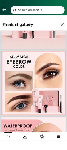 Luxe lash tint set