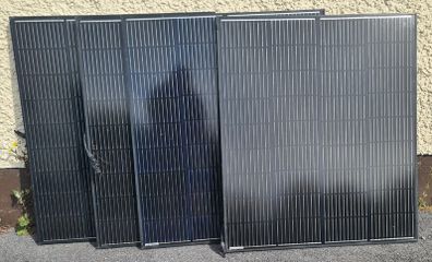 4x Solar Panel 185W Mono - Campervan/Off-Grid Project