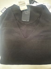 G-star Mens V-neck Jumper Bnwt