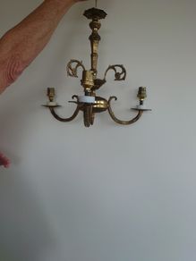 Solid Brass ceiling light