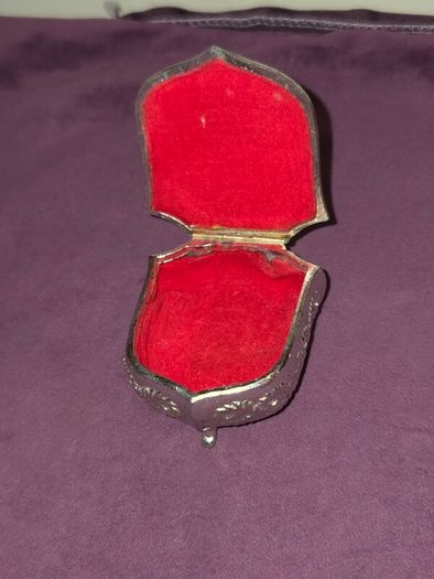 Vintage Japanese Silver Jewellery Box