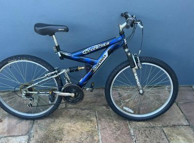 Dual suspension mountain bike