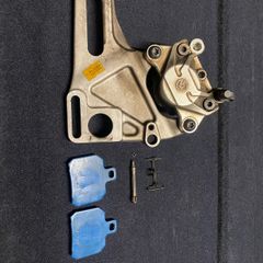 KTM RC8 brembo rear brake calliper with brembo pads