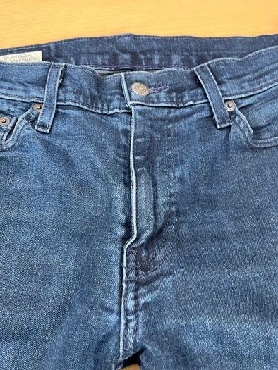 Levi's 511 Women's Jeans Slim Fit - Premium Big E W30 L30 Blue Stretchy