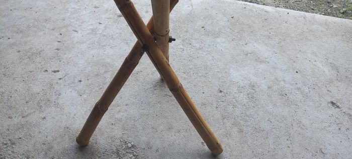 leather seat / stool 60cm foldable