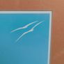 Vintage Framed Art Deco Style Coastal Print  "Seasight" Image 4