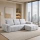 Softy Compressed Sectional sofa c/w chaise