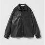 Zara faux leather shirt Image 2