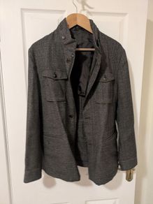 Massimo Dutti Mens Extra Fine Wool Coat medium