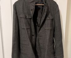 Massimo Dutti Mens Extra Fine Wool Coat medium
