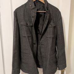 Massimo Dutti Mens Extra Fine Wool Coat medium