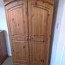 Double Bed and matching locker and chest of Drawers and Wardrobe Image 3