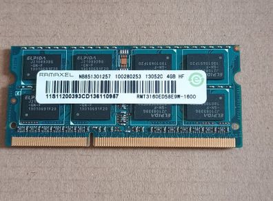RAM Ramaxel 4gb Ddr3
