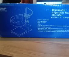 OXFORD illuminated stand magnifier