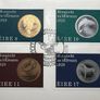 Ireland 1978 First Irish Coinage 50th Anniversary FDC Envelope Full Set 4 Stamps Image 2