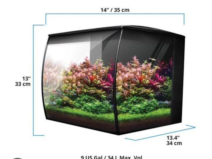 Fluvial 34l fish tank