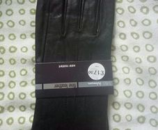 BNWT M&S Black Leather Gloves  Small