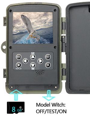 WIFI Series 2.7K 24MP Trail Camera Wildlife Infrared Night Vision Motion Activated IP65 Waterproof Trap Game Cam Screen
