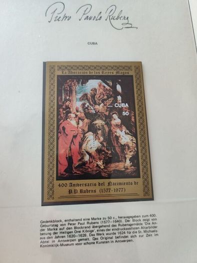 Paul Rubens 55 Pages Stamps Album World Collection