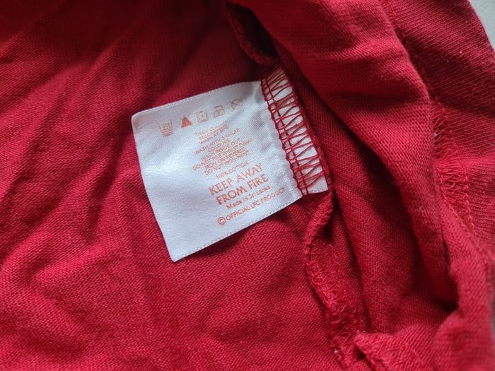 Mens Liverpool shirt polo Anfield red size L