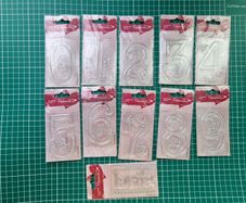 Lot of stamps with numbers