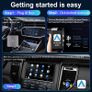 Car Radio Android Auto AI Box Wireless Android Auto Adapter Carplay Dongle Bluetooth WIFI Plug And Play For VW Audi Toyota Honda Image 3