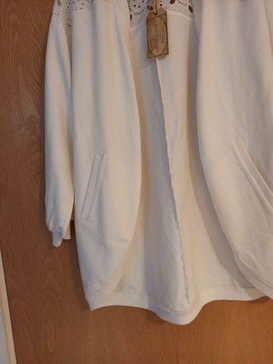 Fat Face Ivory  Cardigan/ JacketS. S- 12   B.N.W.T
