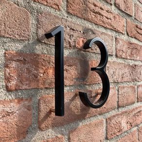House number 0 - 9