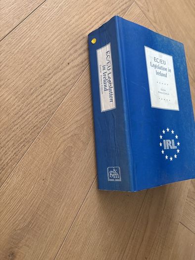 EC/EU Legislation in Ireland Patricia Conlan 1994