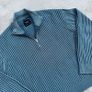 Abercrombie & Fitch Blue Oversized Quarter-Zip Sweater Image 2