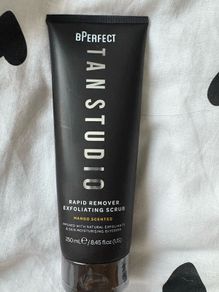 BPerfect tan studio - rapid remover exfoliating scrub - mango scented
