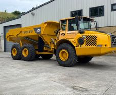 2007 Volvo A25D 6x6 dumper, tailgate,
