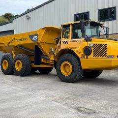 2007 Volvo A25D 6x6 dumper, tailgate,