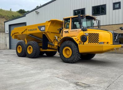 2007 Volvo A25D 6x6 dumper, tailgate,