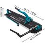 Tile Cutter Laser Positioning Single Rail Professional Hand Tool for Cutting Ceramic Porcelain Granite Floor Tiles Image 6