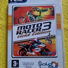 PC cd rom Moto Racer 3 Gold Edition games Original