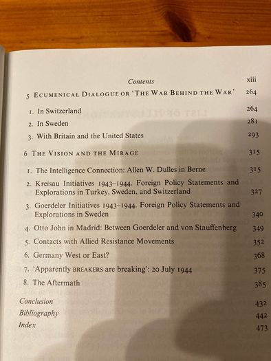 War book: 'German resistance against Hitler.The search for allies abroad 1938-1945'