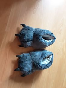 Novelty Monster Feet Slippers