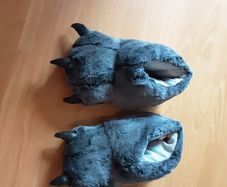 Novelty Monster Feet Slippers