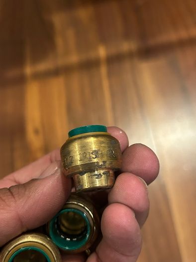 Tectite half inch Push Fit Stop End Cap