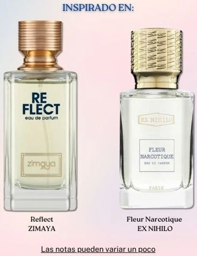 Zimya reflect 100 ml new not sealed free gift samples inspired by Ex nihilio Fleur narcotic