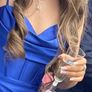 Royal Blue Debs Dress Size 8 Image 2