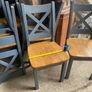 6 Solid Wood Dining Chairs Image 3