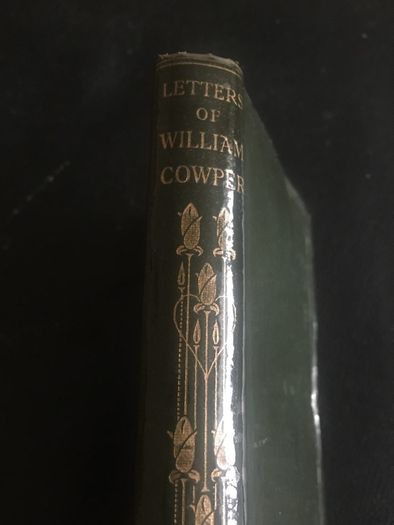 William Cowper's Letters.  A Selection