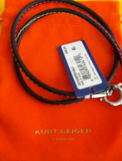 new Kurt Geiger leather necklace/bracelet